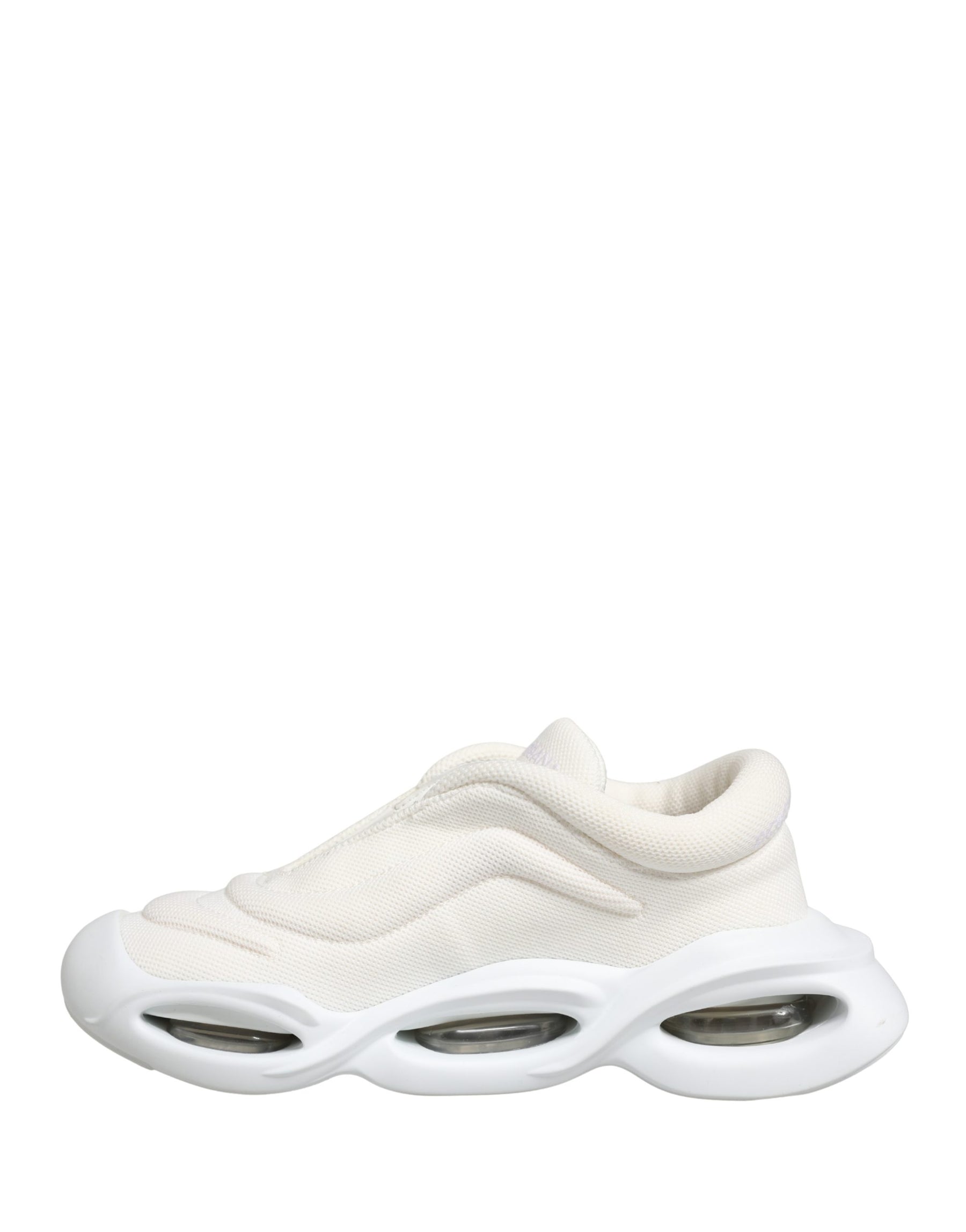 Dolce & Gabbana White Slip On Wave LowTop Sneakers Shoes | Regal Royce