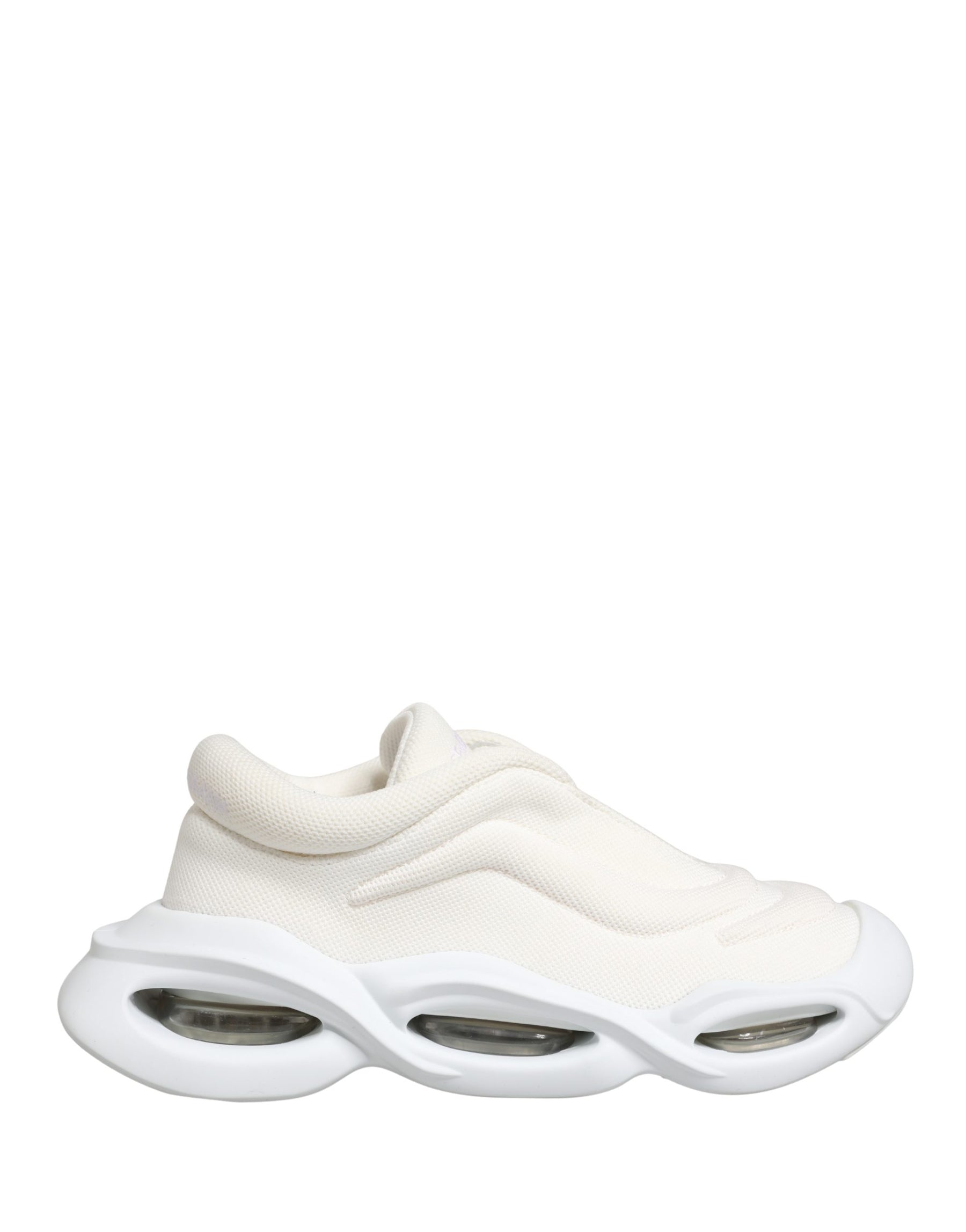 Dolce & Gabbana White Slip On Wave LowTop Sneakers Shoes | Regal Royce