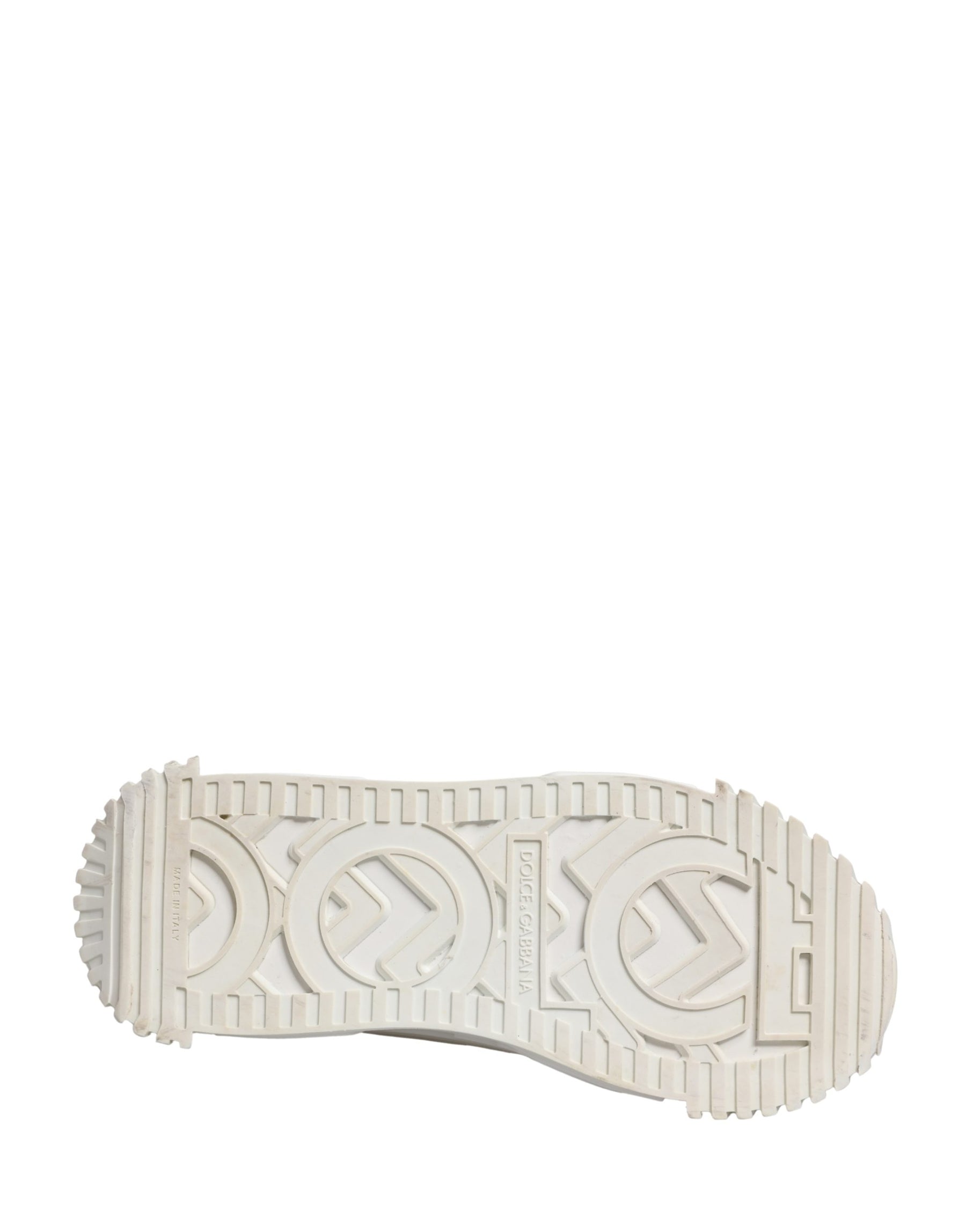 Dolce & Gabbana White NS1 Lace Up Low Top Sneakers Shoes | Regal Royce
