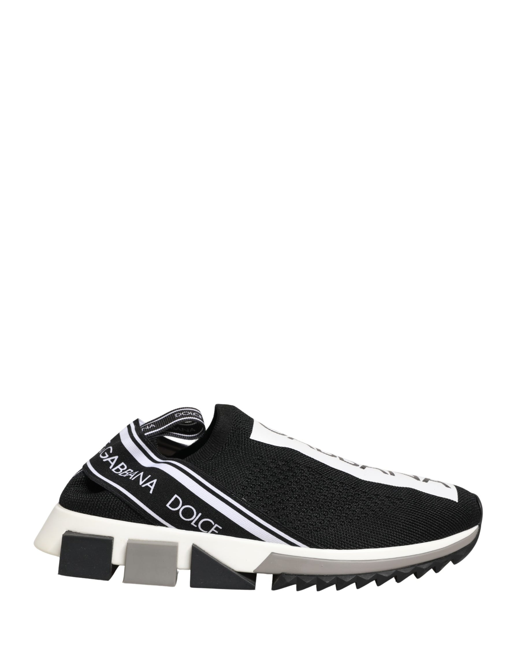 Dolce & Gabbana Black Sorrento Slip On Low Top Sneakers Shoes | Regal Royce