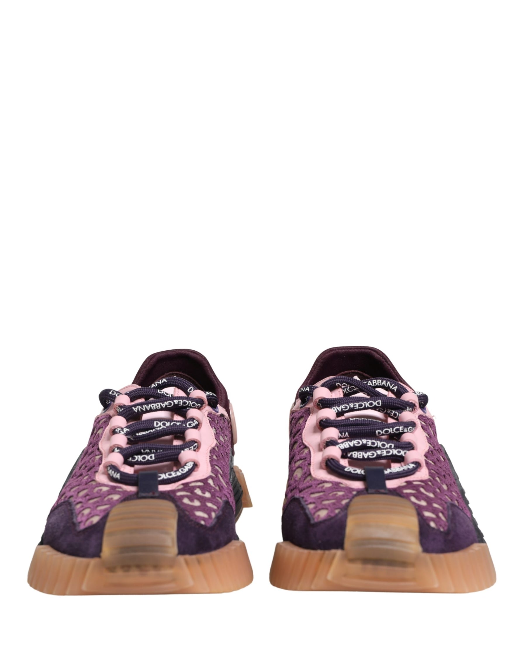 Dolce & Gabbana Multicolor Logo Low Top NS1 Sneakers Shoes | Regal Royce