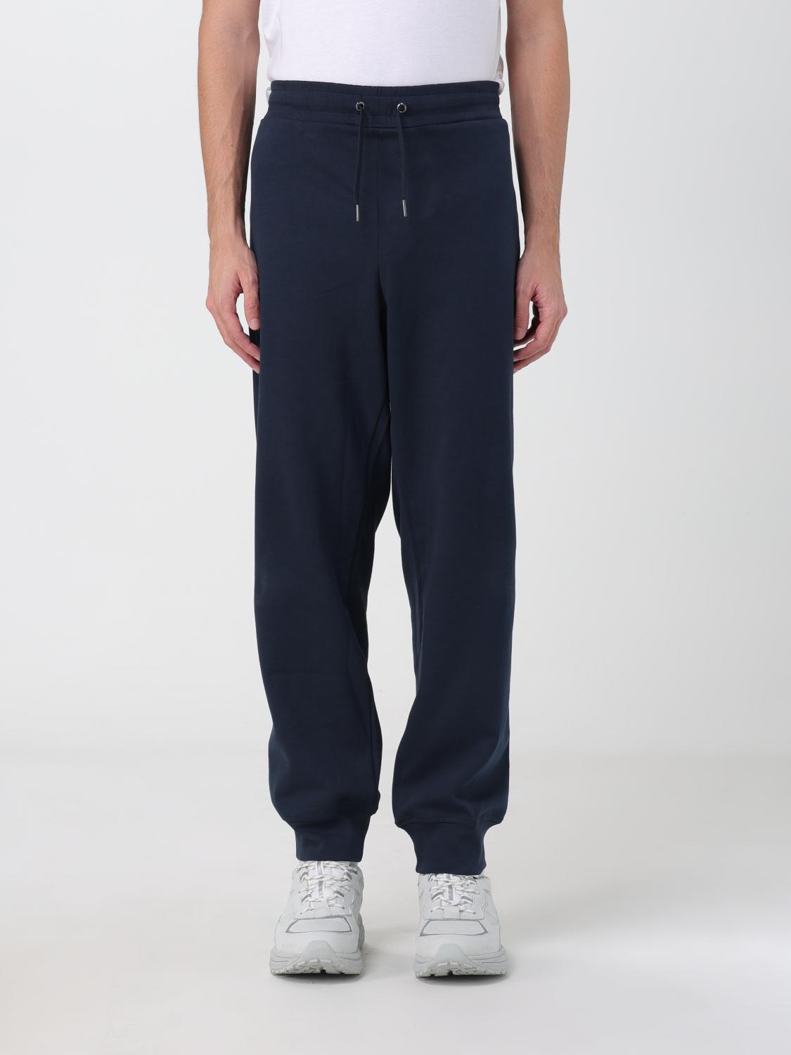 Armani Exchange Blue Cotton Joggers (Workout Pants) | Regal Royce