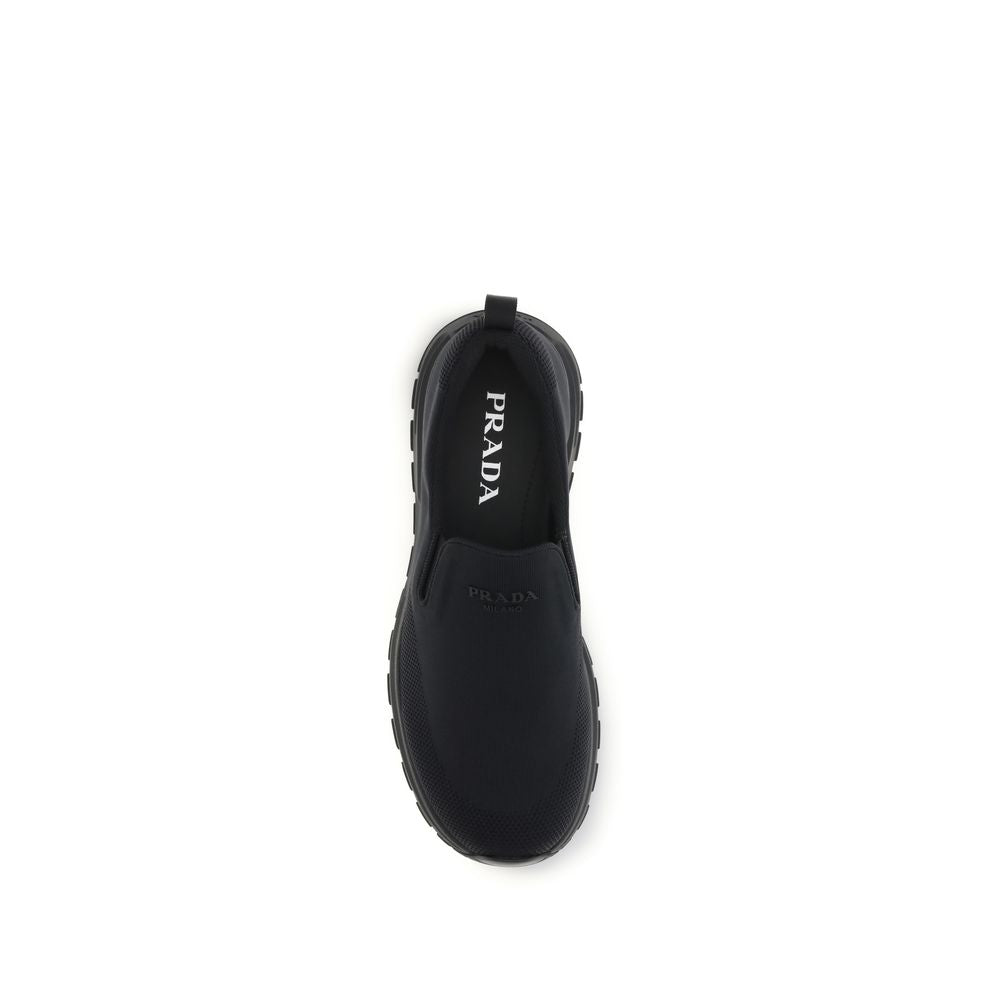 Prada Black Fabric Sneakers | Regal Royce