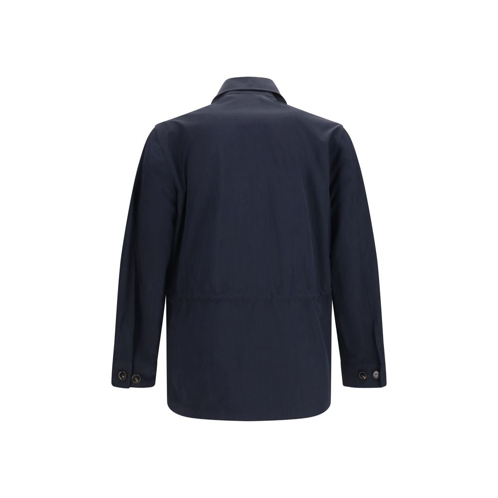 Burberry Blue Polyamide Coat | Regal Royce