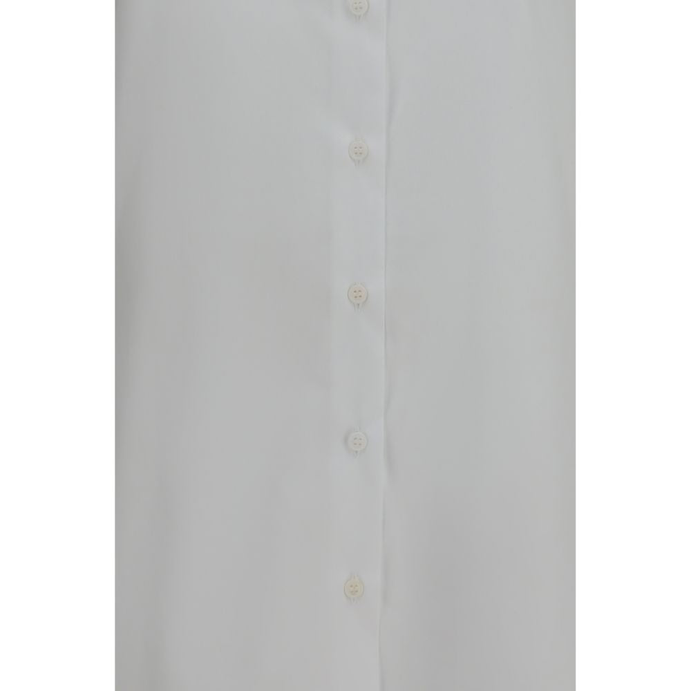 Ermanno Scervino White Cotton Dress Shirt | Regal Royce