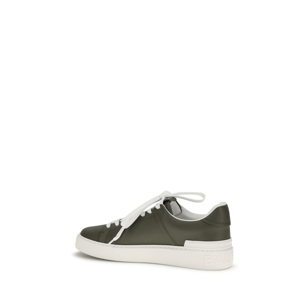 Balmain Bicolor Calf Leather Bos Taurus Sneakers | Regal Royce