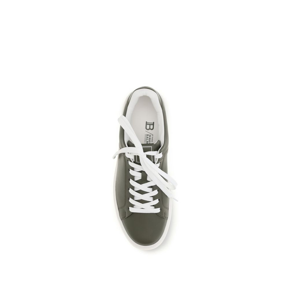 Balmain Bicolor Calf Leather Bos Taurus Sneakers | Regal Royce