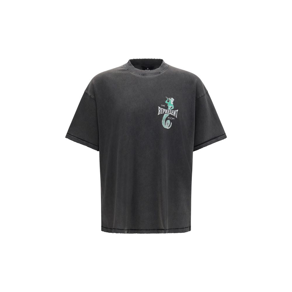 Represent Gray Cotton T-Shirt | Regal Royce