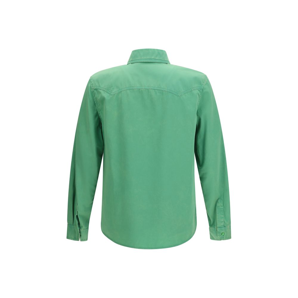 Versace Bicolor Cotton Shortsleeve Shirt | Regal Royce