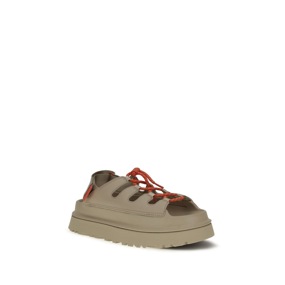 UGG Beige Polyurethane Platform Sandals | Regal Royce