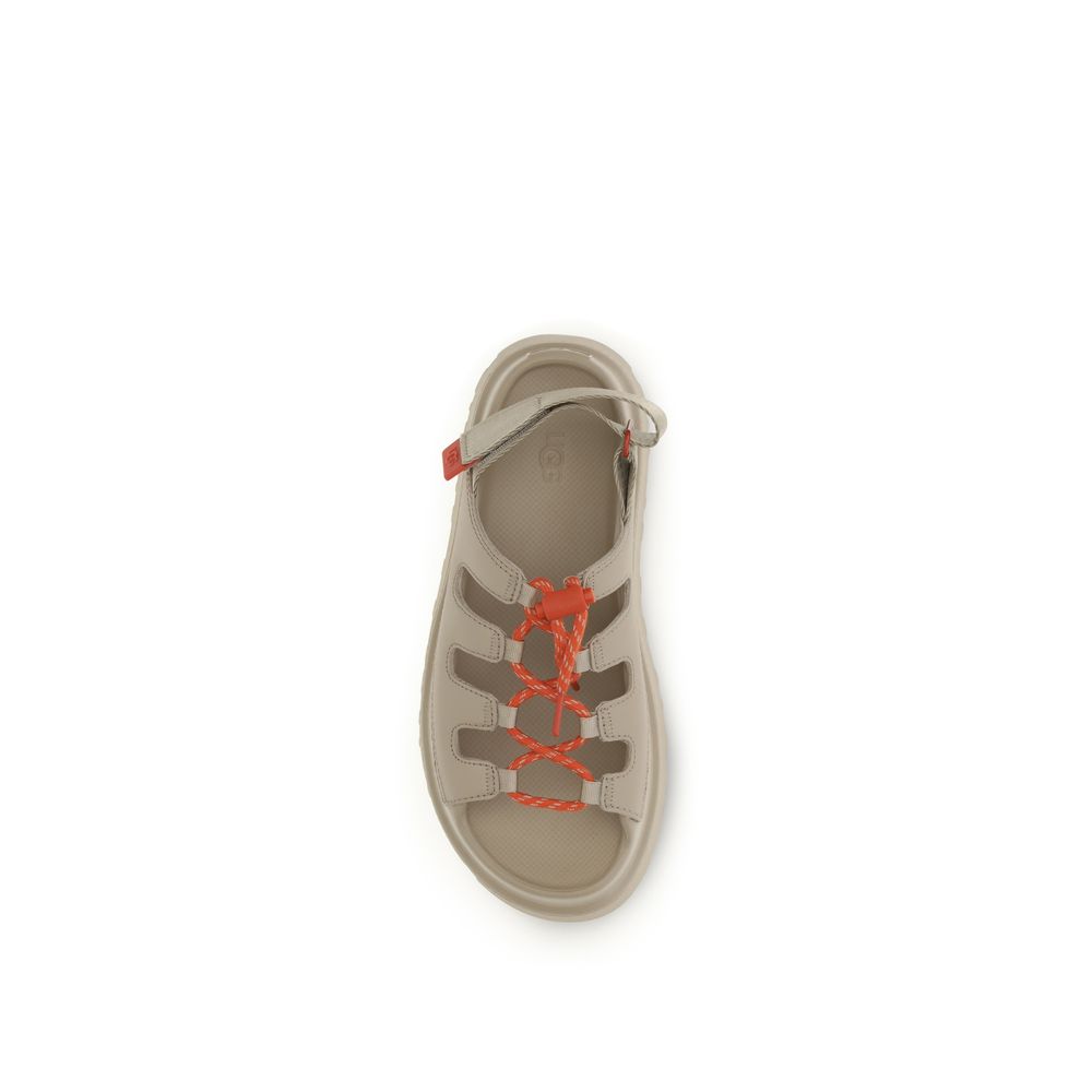 UGG Beige Polyurethane Platform Sandals | Regal Royce