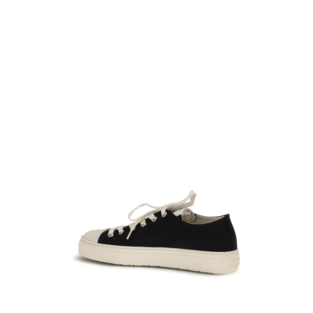 Vivienne Westwood Black Fabric Low Top Sneakers | Regal Royce