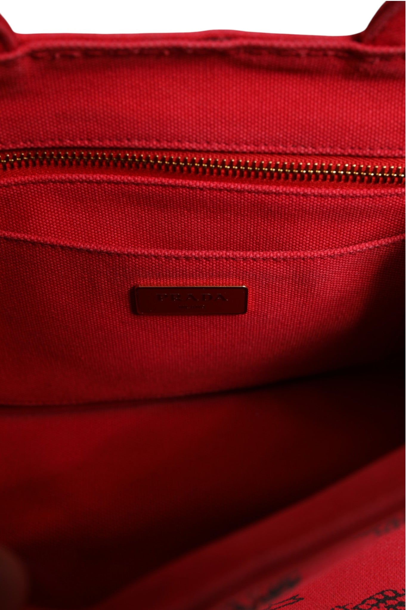 Prada Canapa Mini Canvas Tote | Regal Royce