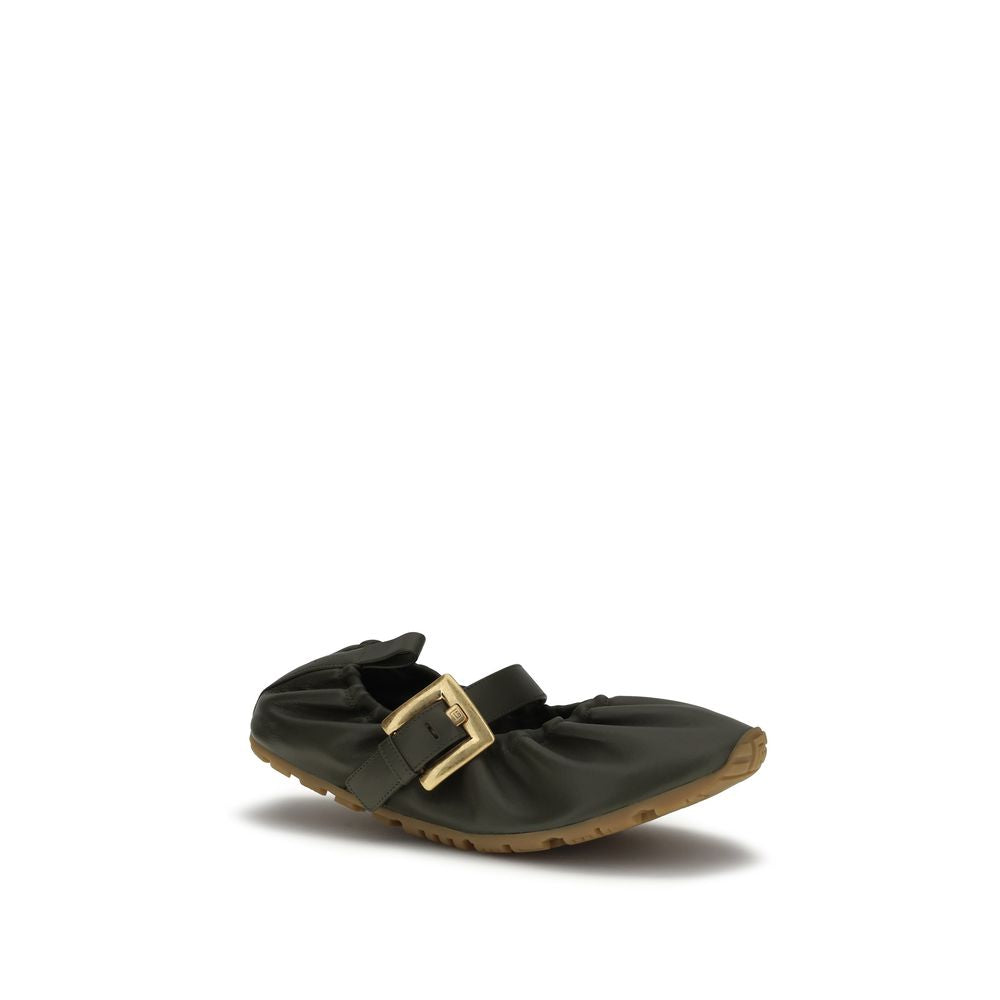 Balmain Bicolor Lamb Ovis Aries Aries Ballet Flats | Regal Royce
