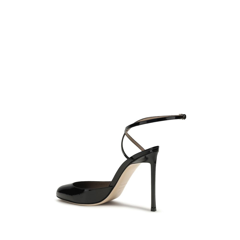 Tom Ford Black Calf Leather Bos Taurus High Heel Pumps | Regal Royce