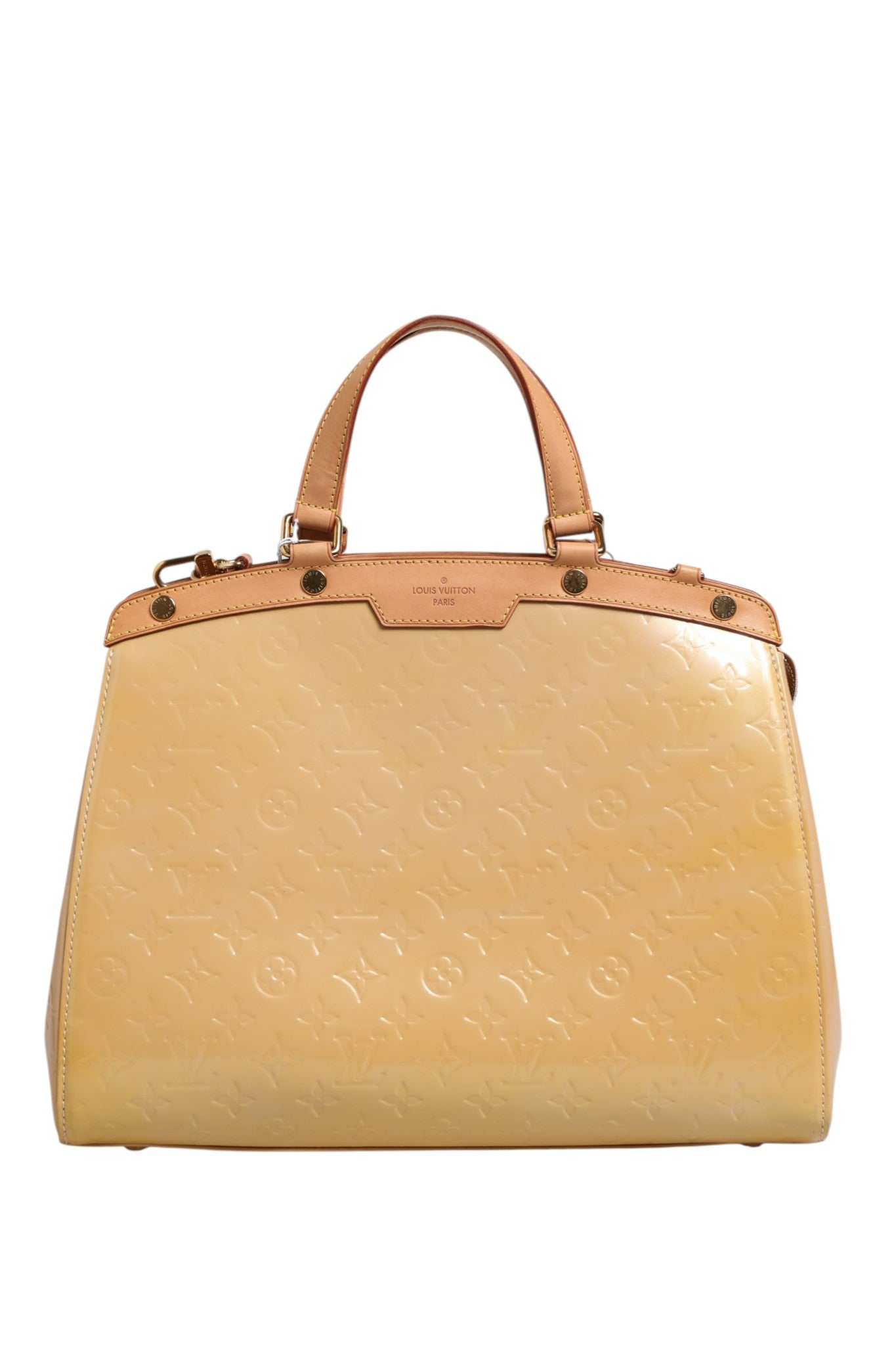Louis Vuitton Monogram Vernis Brea MM Beige Poudre | Regal Royce