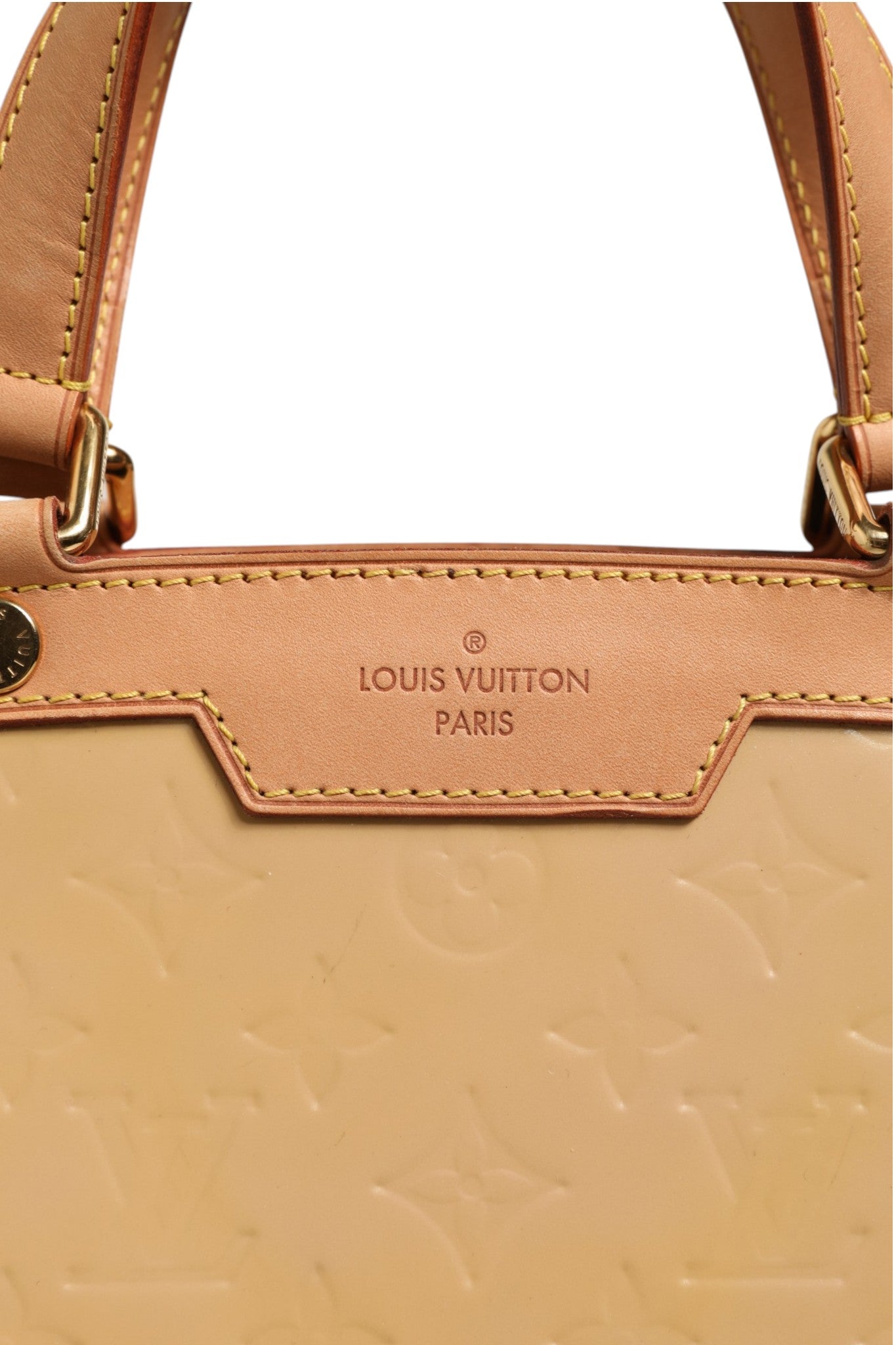 Louis Vuitton Monogram Vernis Brea MM Beige Poudre | Regal Royce