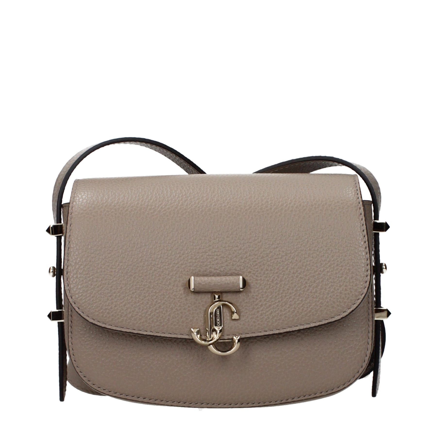 Jimmy Choo Gray Leather Crossbody Bag | Regal Royce