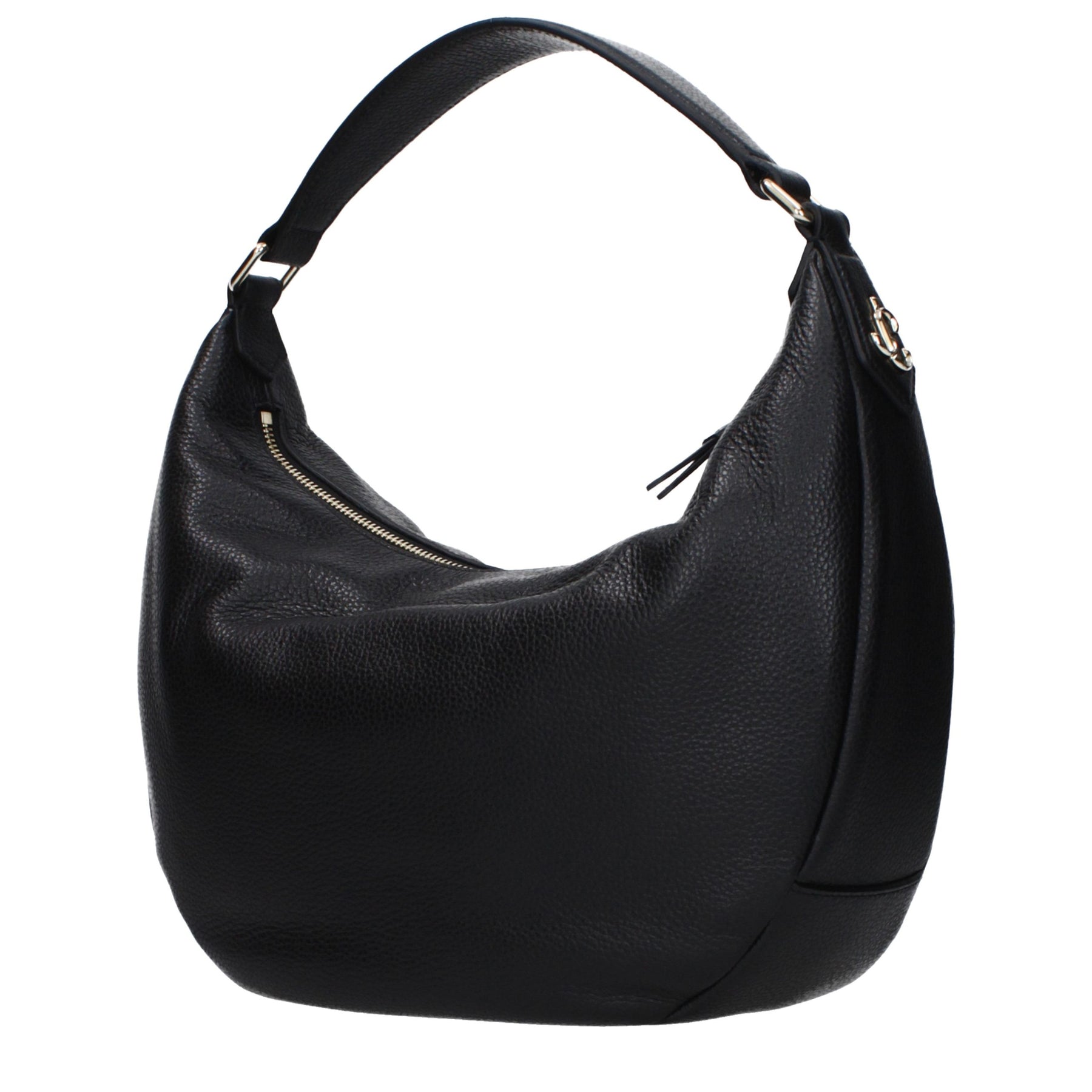 Jimmy Choo Black Leather Shoulder Bag | Regal Royce