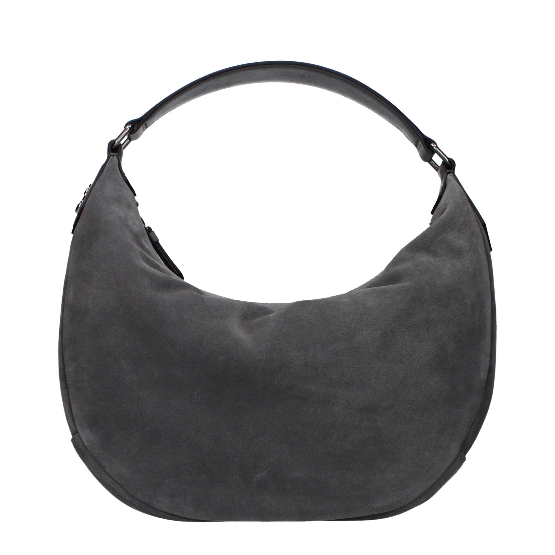 Jimmy Choo Gray Leather Shoulder Bag | Regal Royce