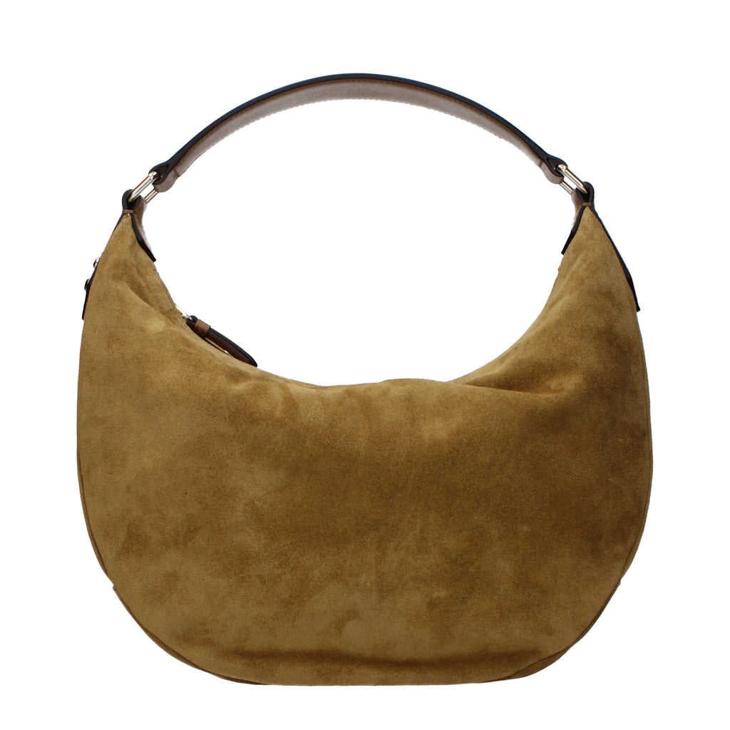 Jimmy Choo Brown Leather Shoulder Bag