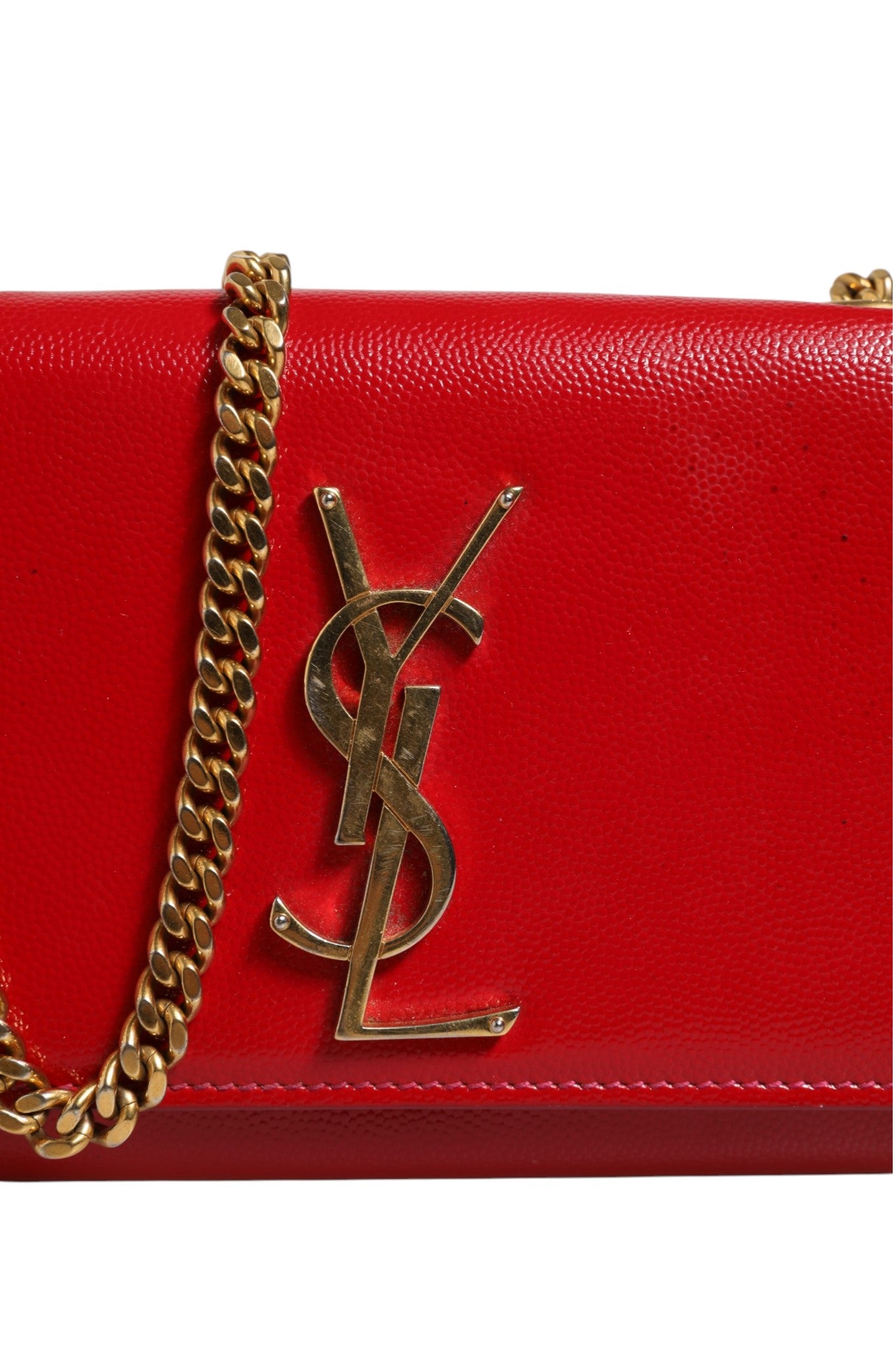 Saint Laurent Kate Red Leather Crossbody Bag | Regal Royce