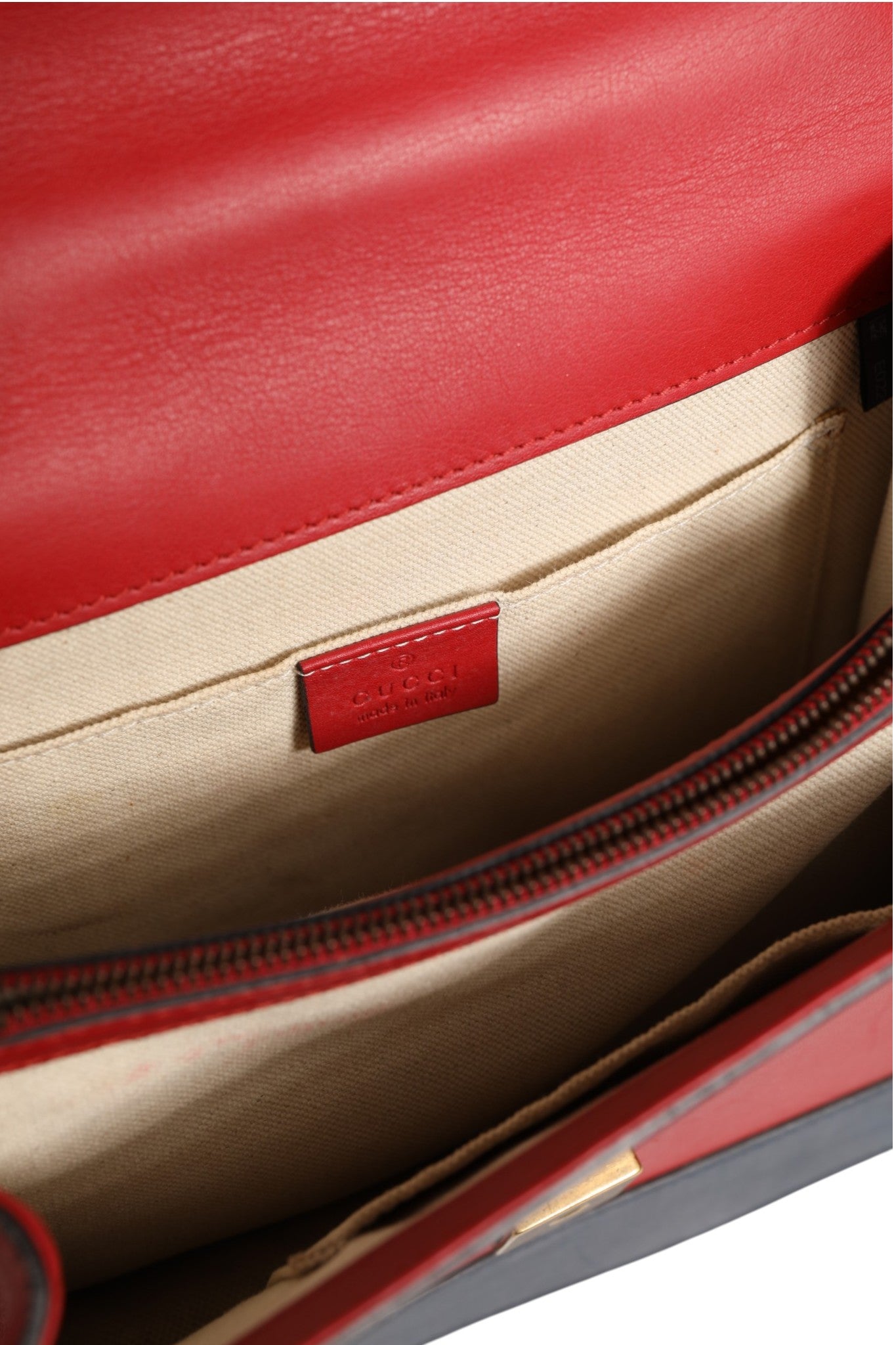 Gucci Dionysus Bamboo Medium Top Handle Bag White Blue Red | Regal Royce