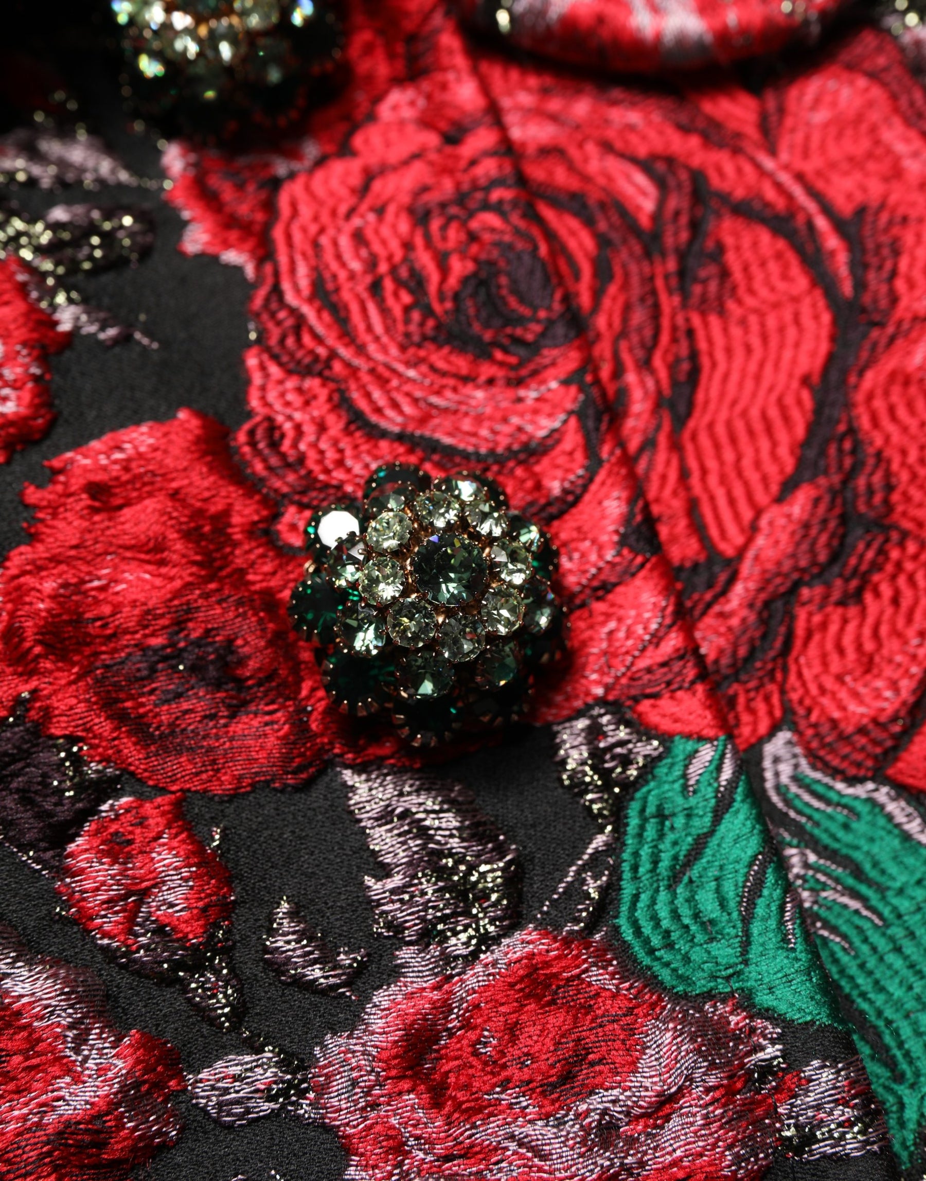 Dolce & Gabbana Multicolor Floral Brocade ButtonBlazer Jacket | Regal Royce