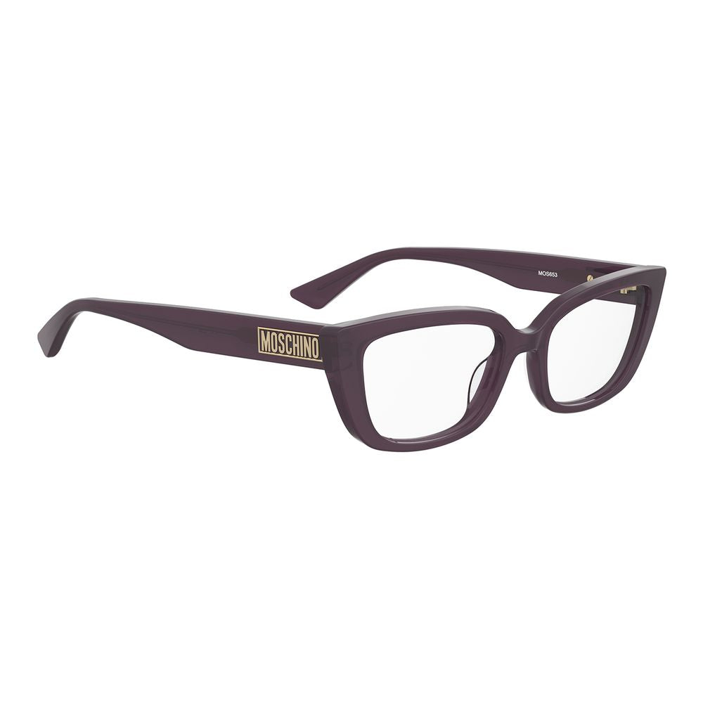 Love Moschino Purple Plastic Glasses (Frames) | Regal Royce