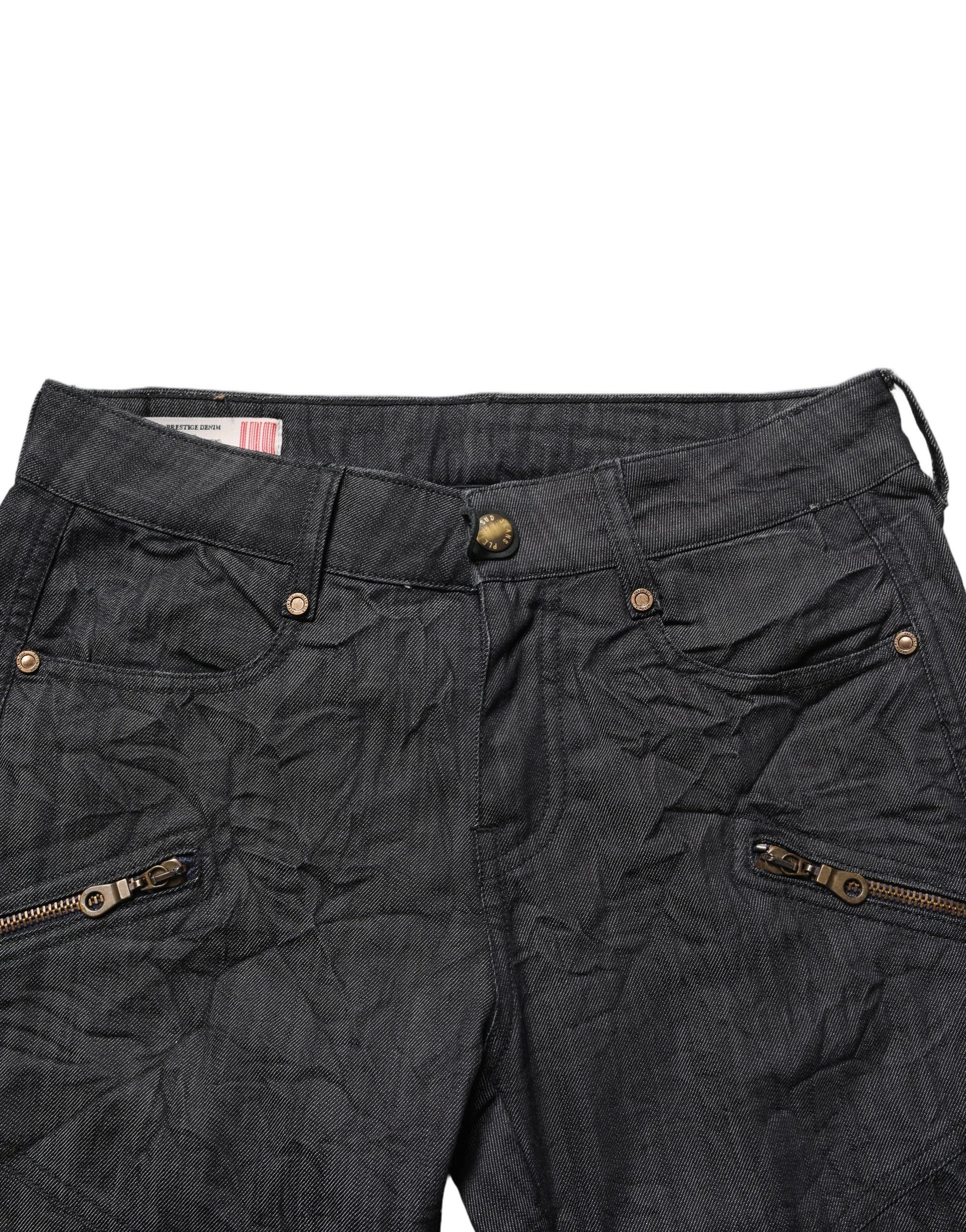 PLEIN SUD Black Cotton Mid Waist Skinny Denim Jeans | Regal Royce
