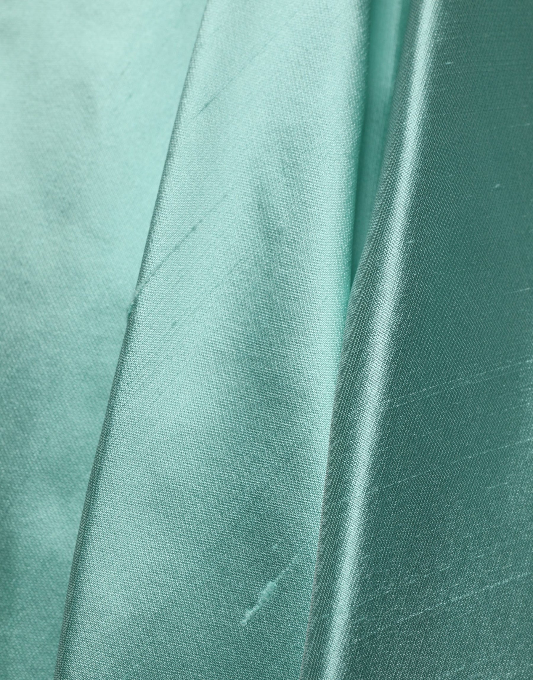 Dolce & Gabbana Green Satin High-Waisted Pleated A-line Midi Skirt | Regal Royce