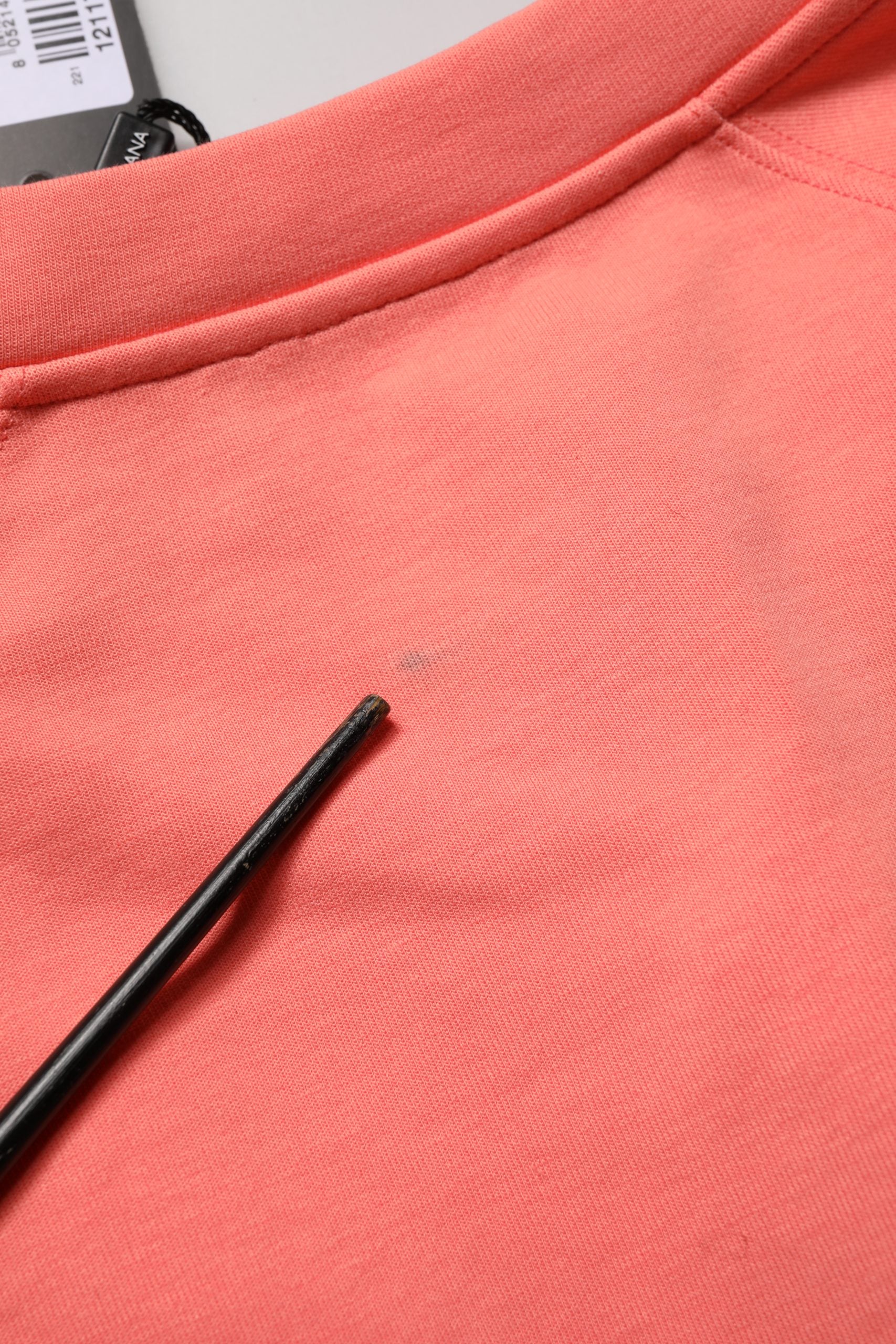 Dolce & Gabbana Pink Graphic Crew Neck Cropped Sweatshirt Sweater | Regal Royce
