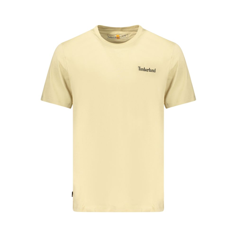 Timberland Beige Cotton Men's T-Shirt | Regal Royce