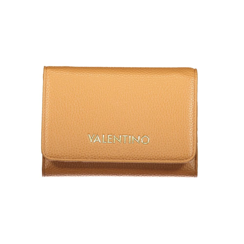 Mario Valentino Brown Polyurethane Women's Wallet | Regal Royce