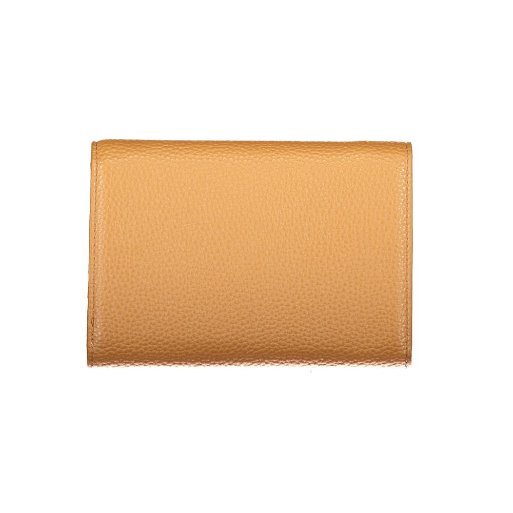 Mario Valentino Brown Polyurethane Women's Wallet | Regal Royce