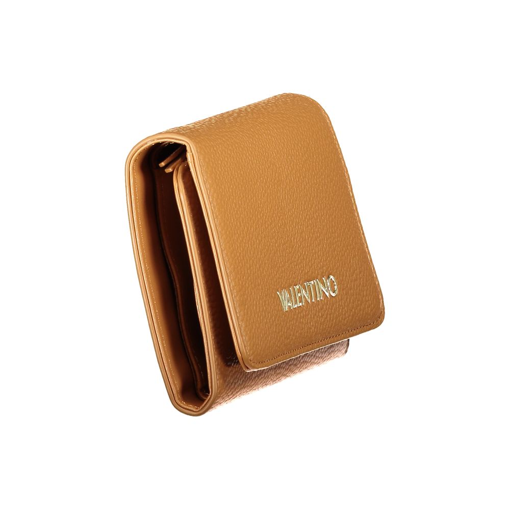 Mario Valentino Brown Polyurethane Women's Wallet | Regal Royce