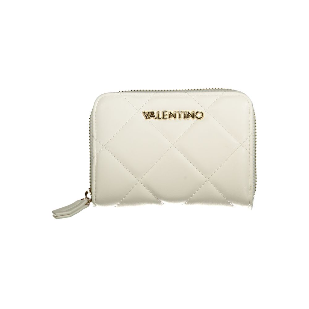 Mario Valentino White Polyurethane Women's Wallet | Regal Royce