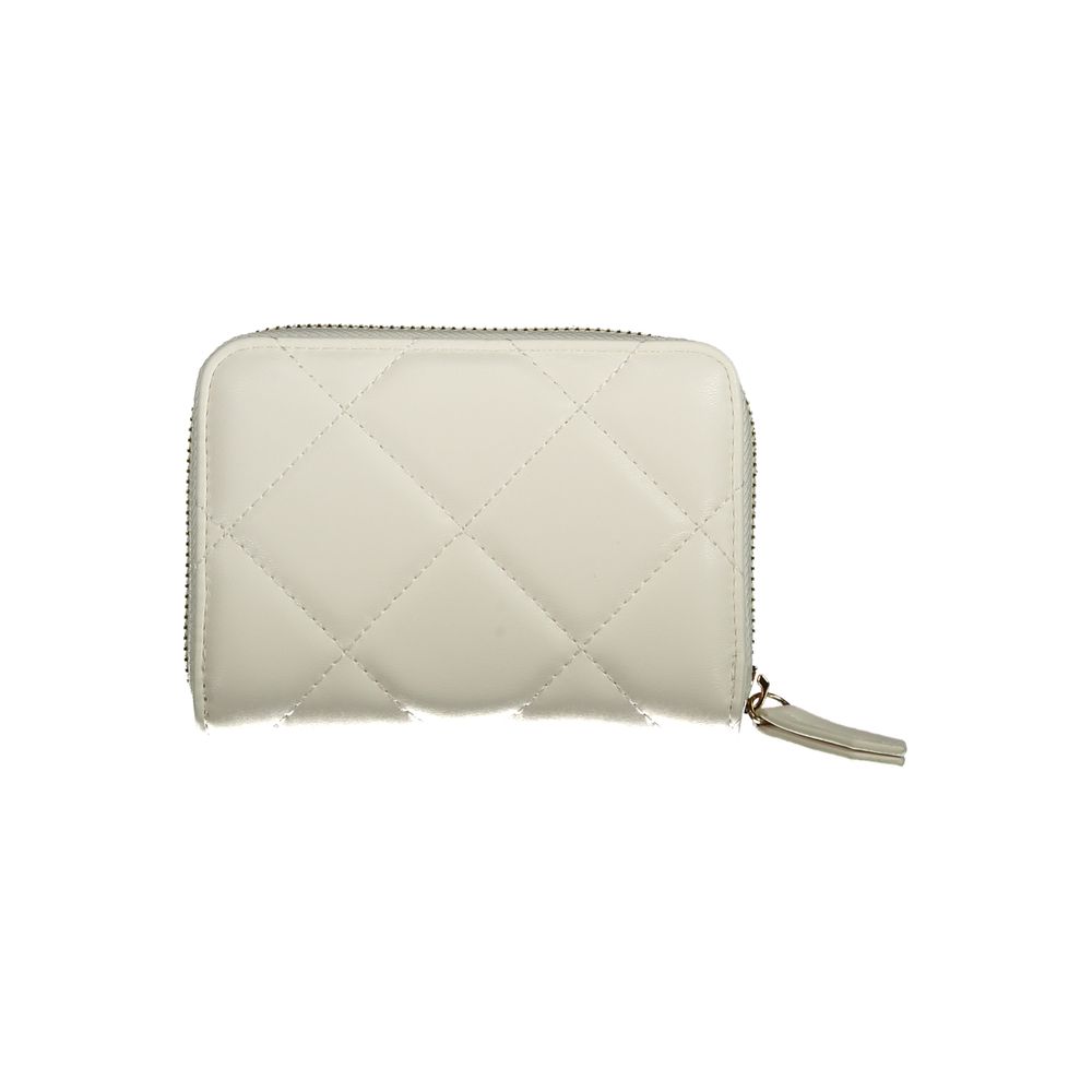 Mario Valentino White Polyurethane Women's Wallet | Regal Royce
