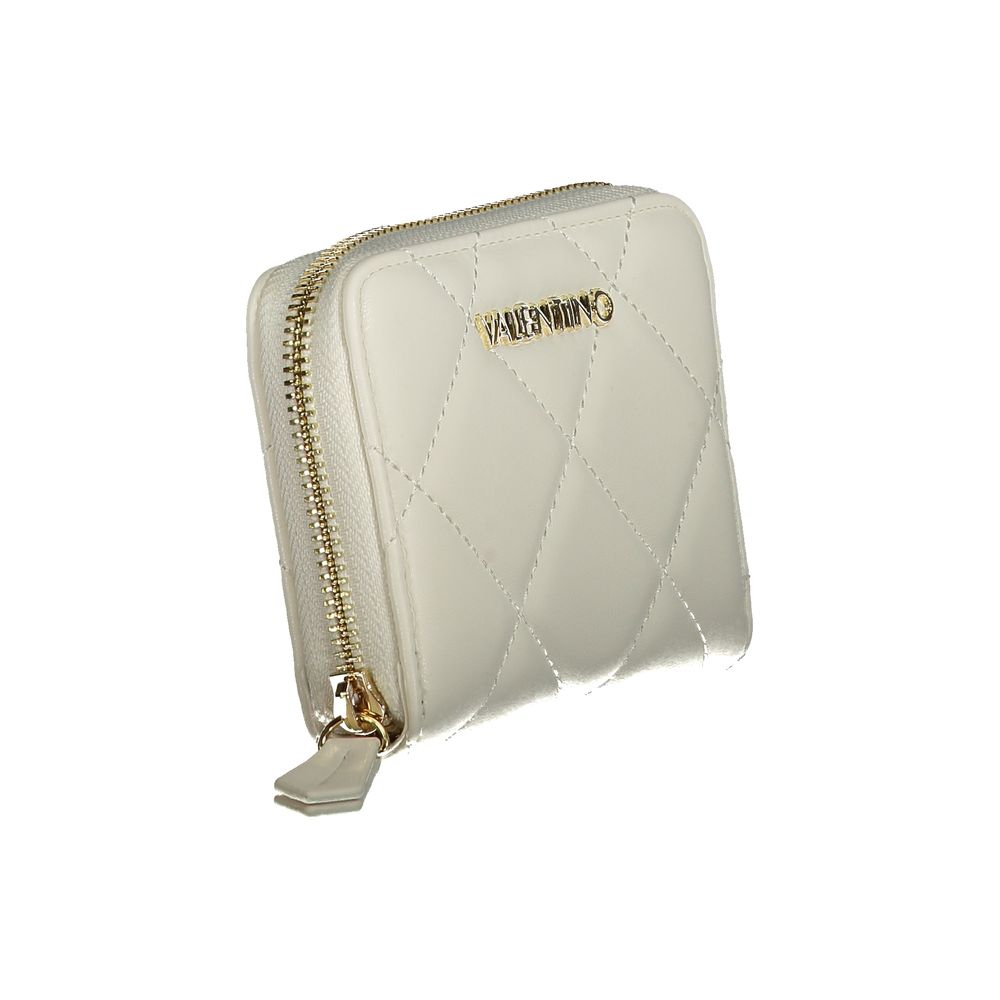 Mario Valentino White Polyurethane Women's Wallet | Regal Royce