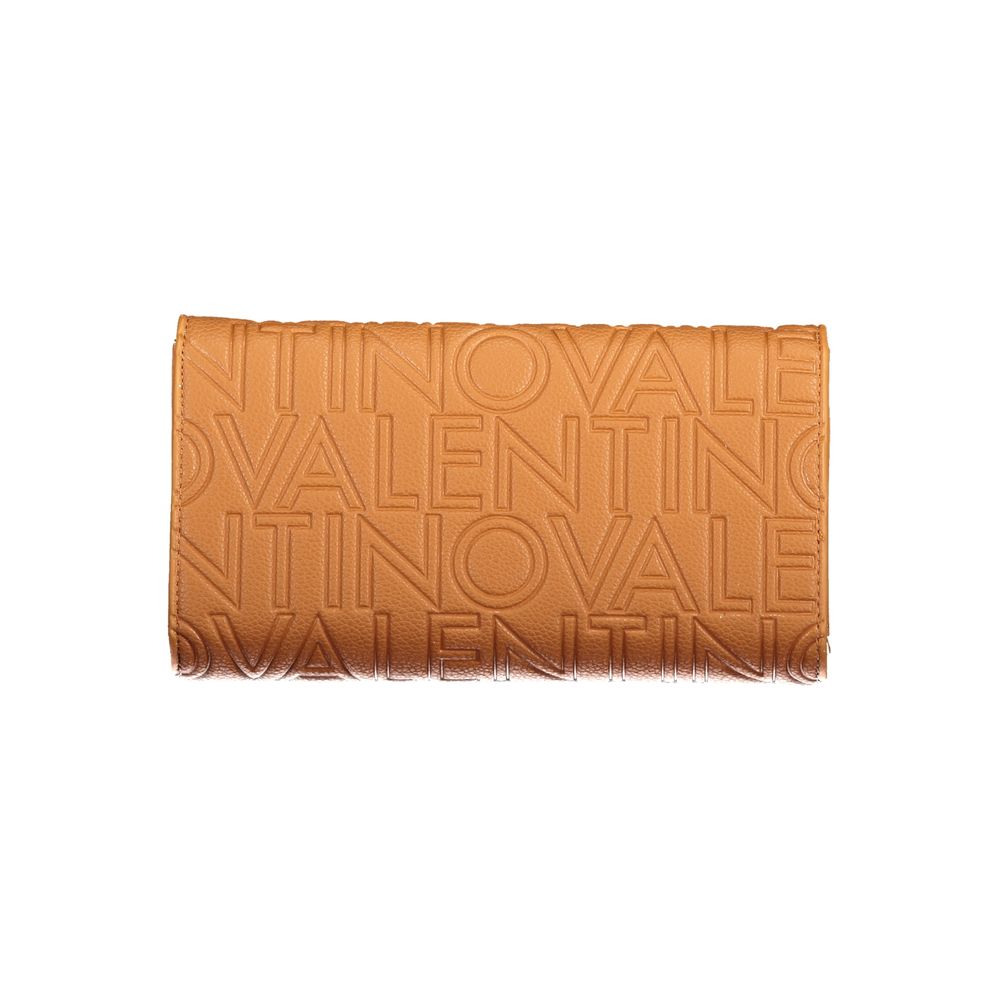 Mario Valentino Brown Polyurethane Womens Wallet | Regal Royce