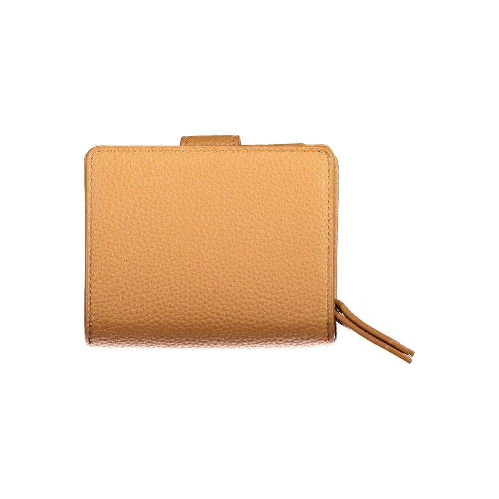 Mario Valentino Brown Polyurethane Women's Wallet | Regal Royce