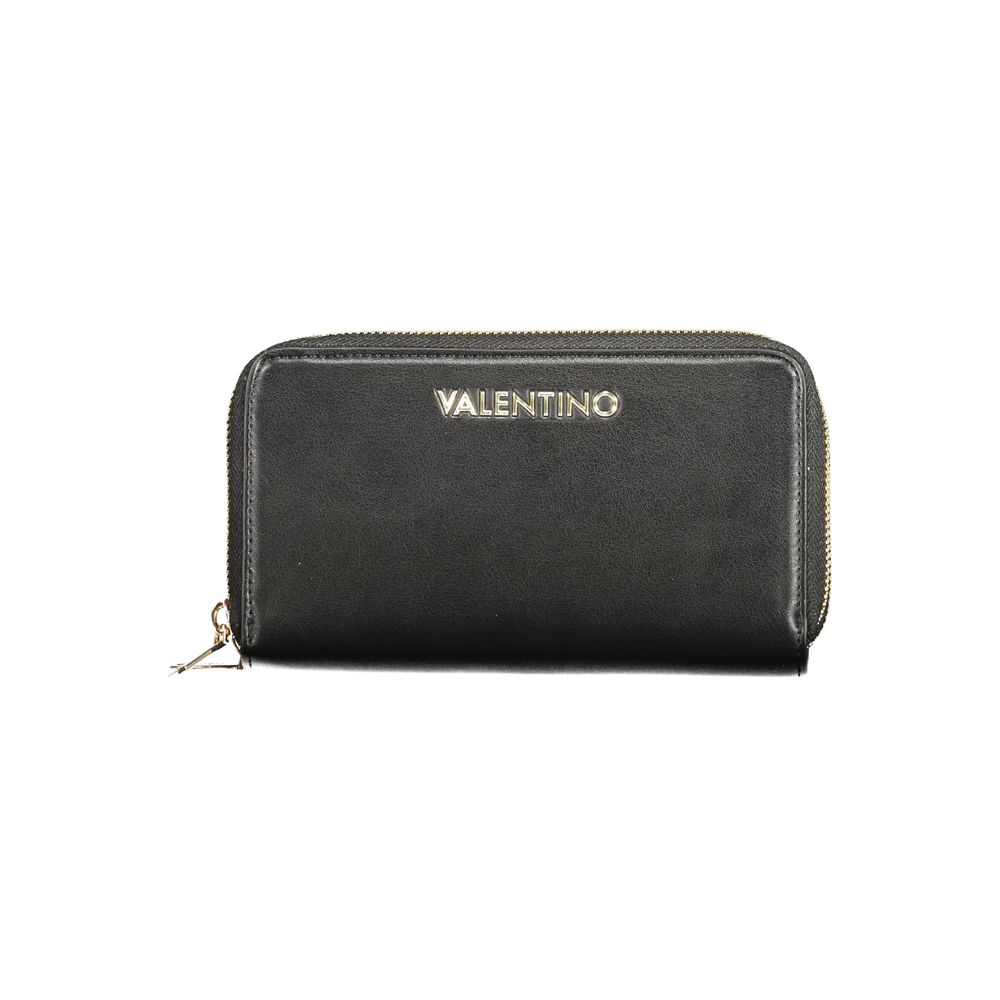 Mario Valentino Black Polyurethane Women's Wallet | Regal Royce