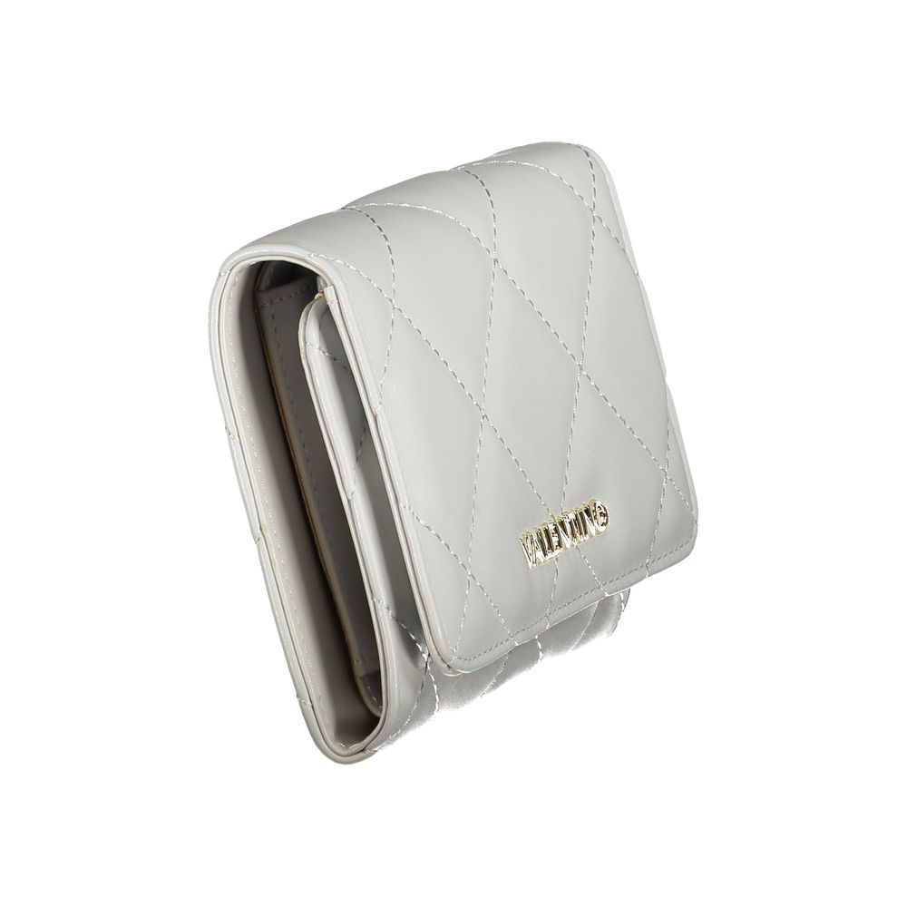 Mario Valentino Gray Polyurethane Women's Wallet | Regal Royce