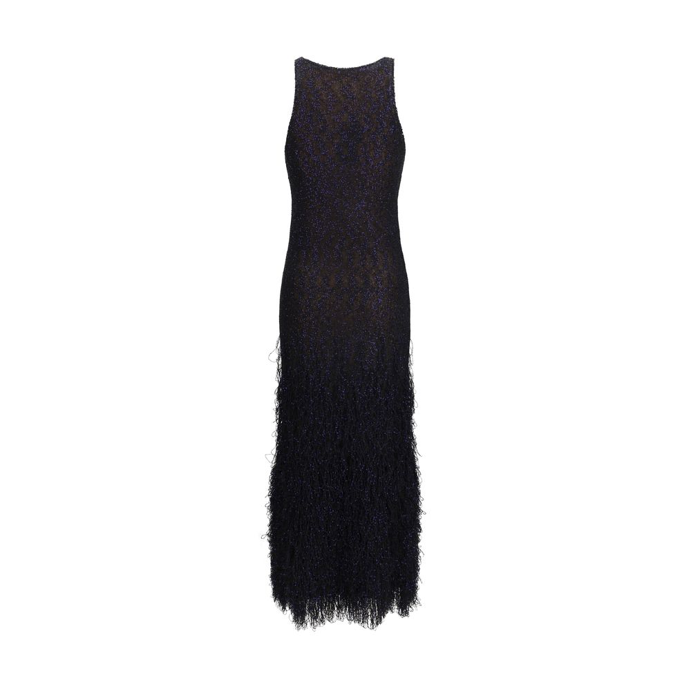 Giorgio Armani Blue Polyamide Cocktail Dress | Regal Royce
