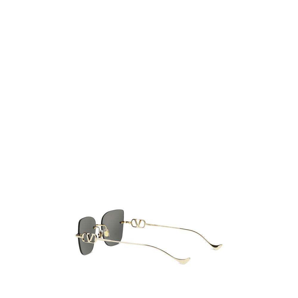 Valentino Garavani Black Metal Sunglasses | Regal Royce
