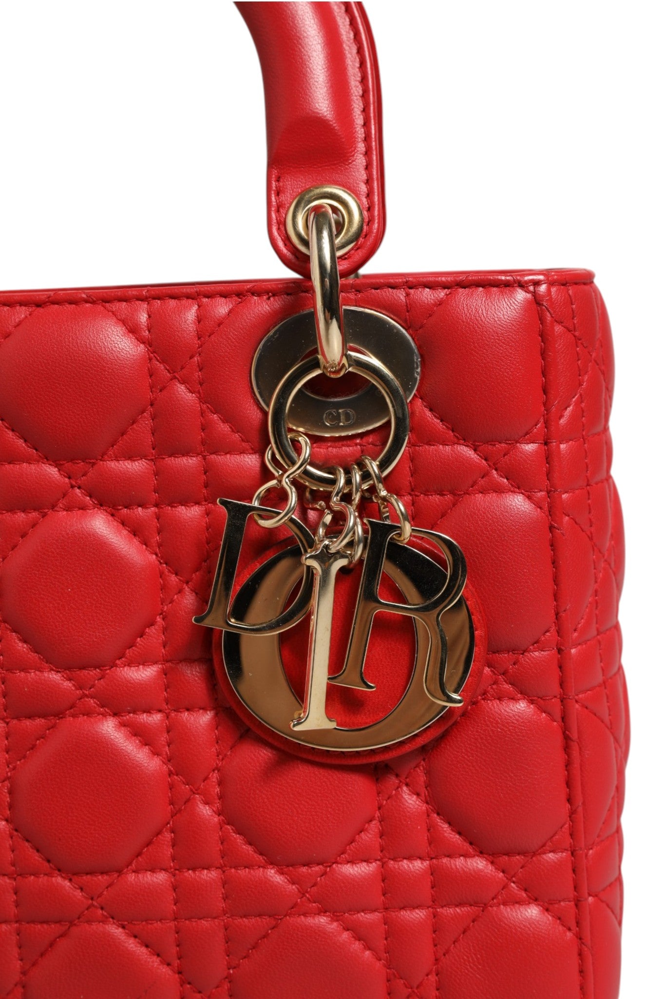 Christian Dior Lady Dior Cannage Leather Handbag | Regal Royce