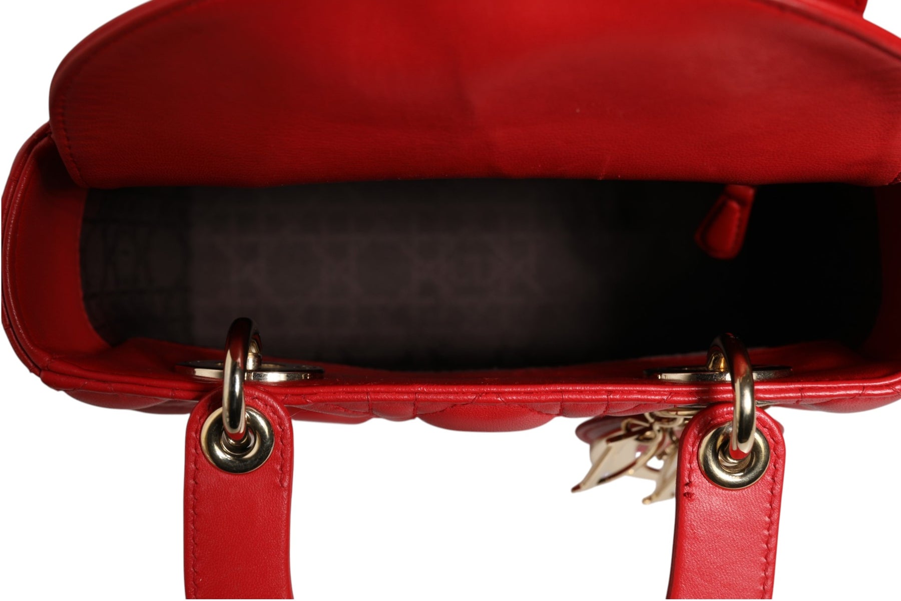 Christian Dior Lady Dior Cannage Leather Handbag | Regal Royce