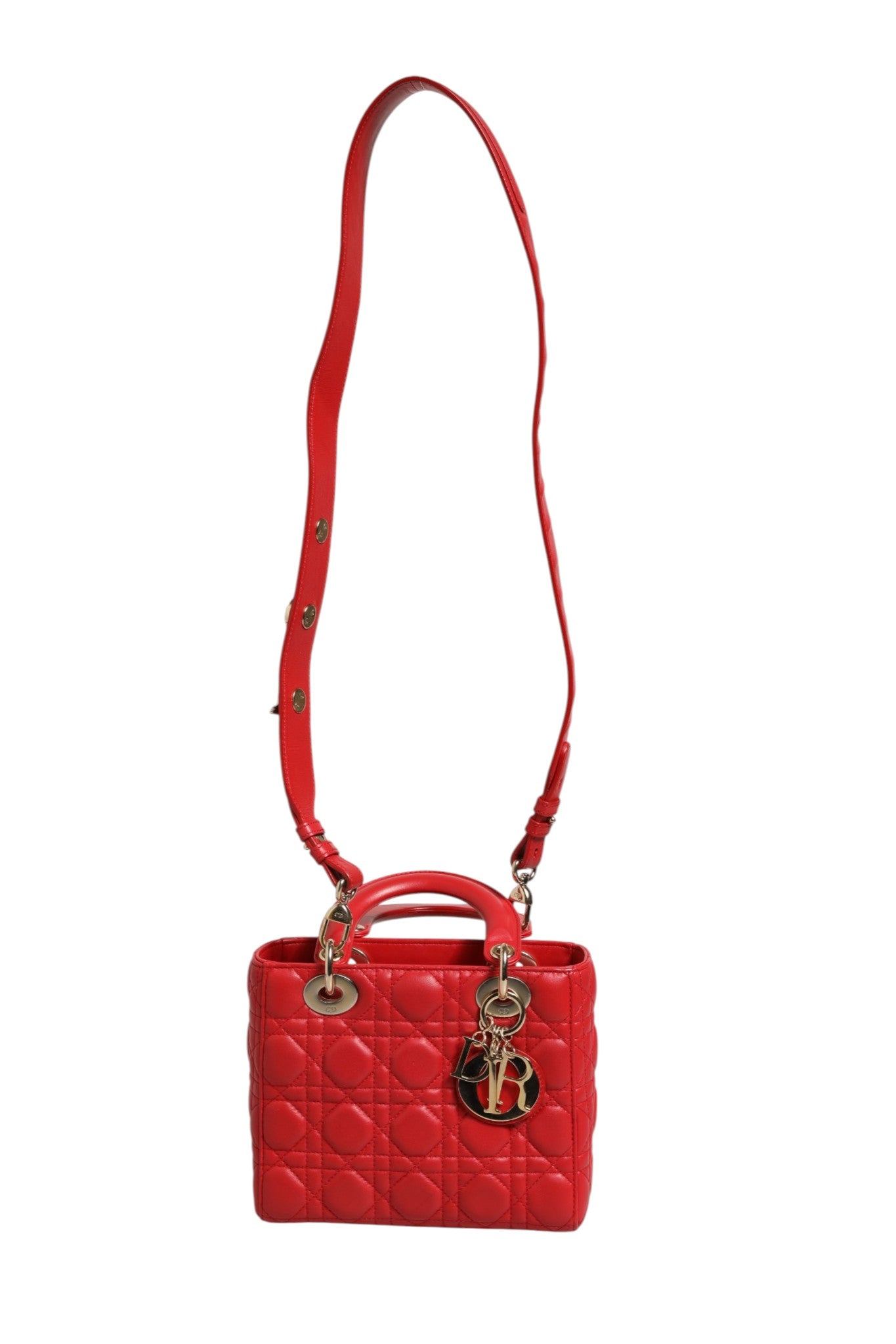 Christian Dior Lady Dior Cannage Leather Handbag | Regal Royce