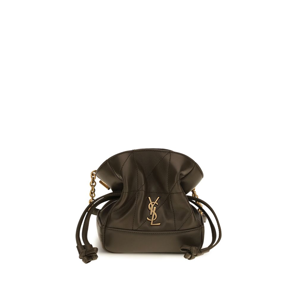 Saint Laurent Bicolor Lamb Ovis Aries Aries Clutch Bag | Regal Royce
