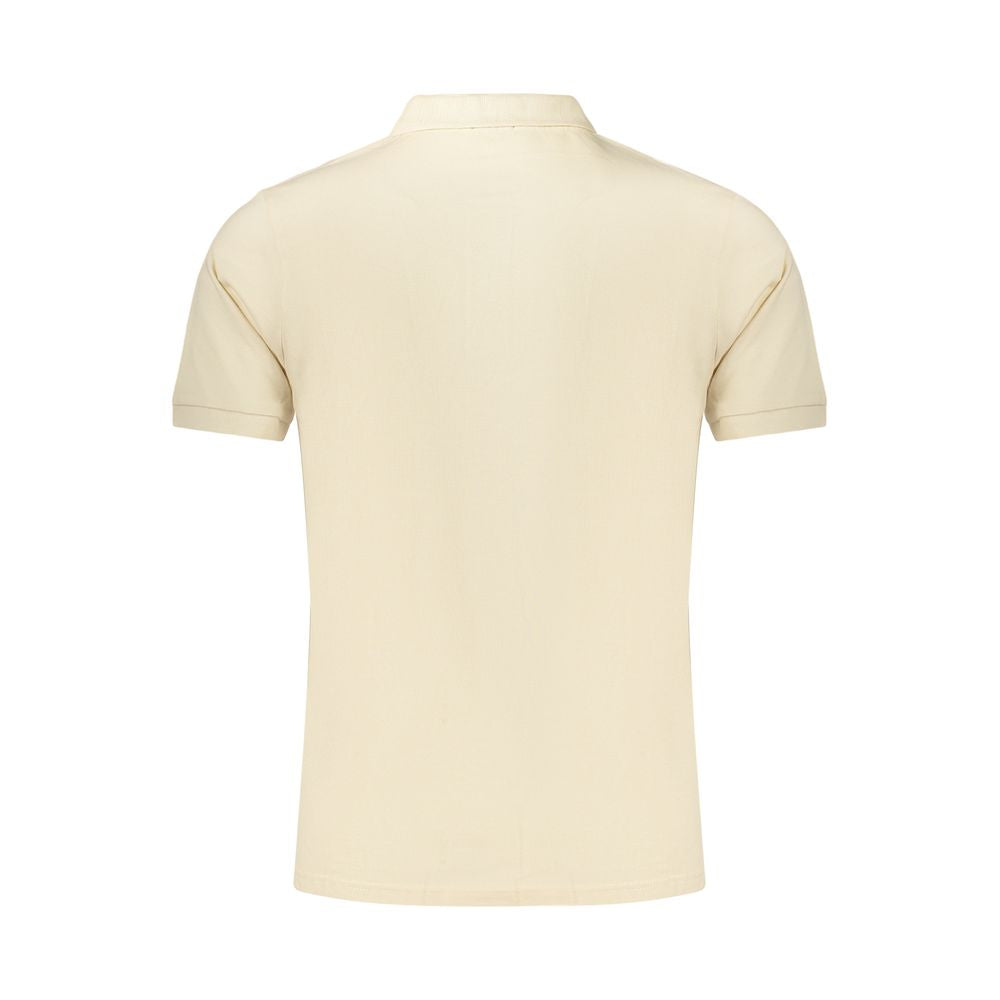 Rifle Beige Cotton Men's Polo | Regal Royce